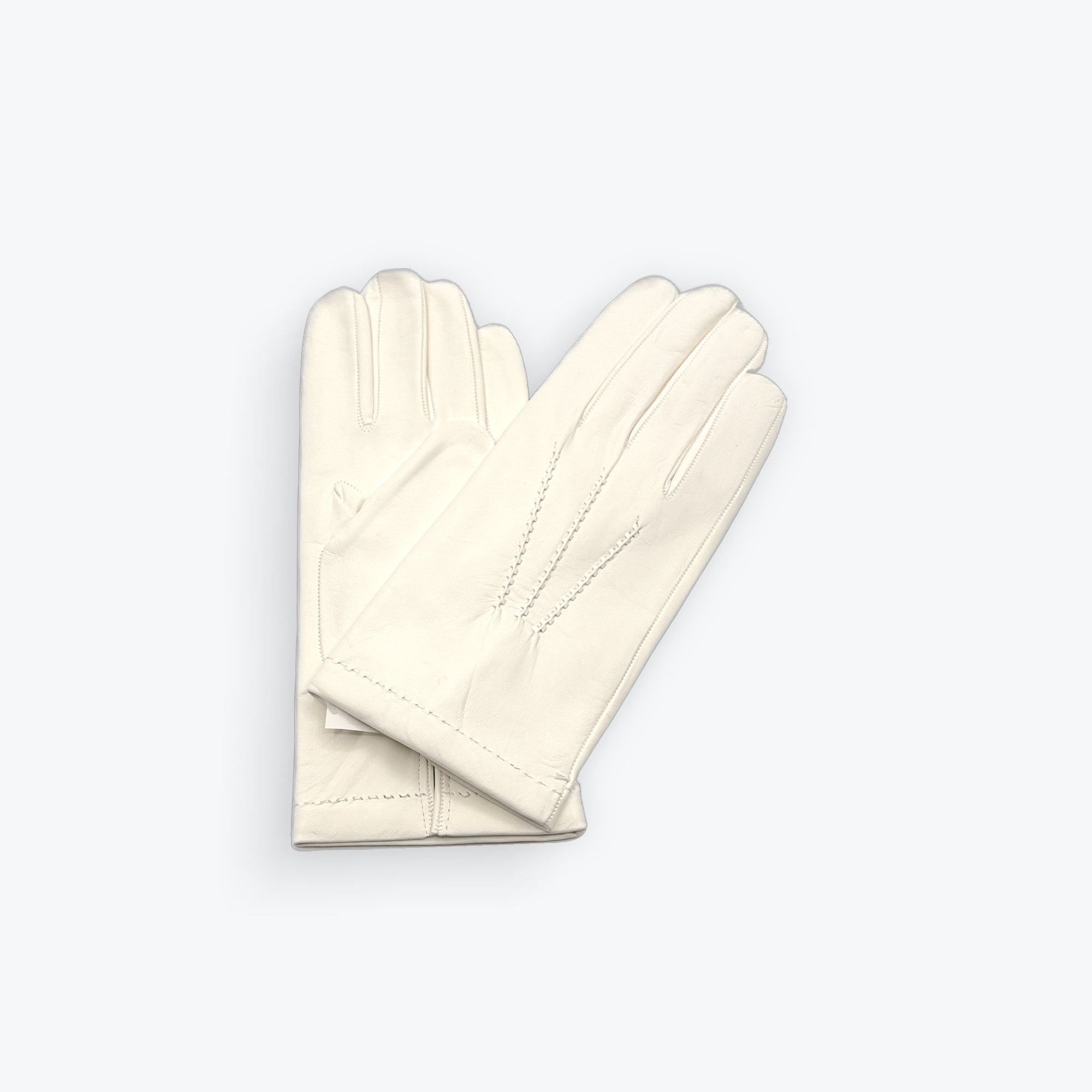 【新品未使用】Sermoneta gloves 7 1/2薄いブルー内側カシミヤ Classic Men Cashmere lined | Sermoneta Gloves London