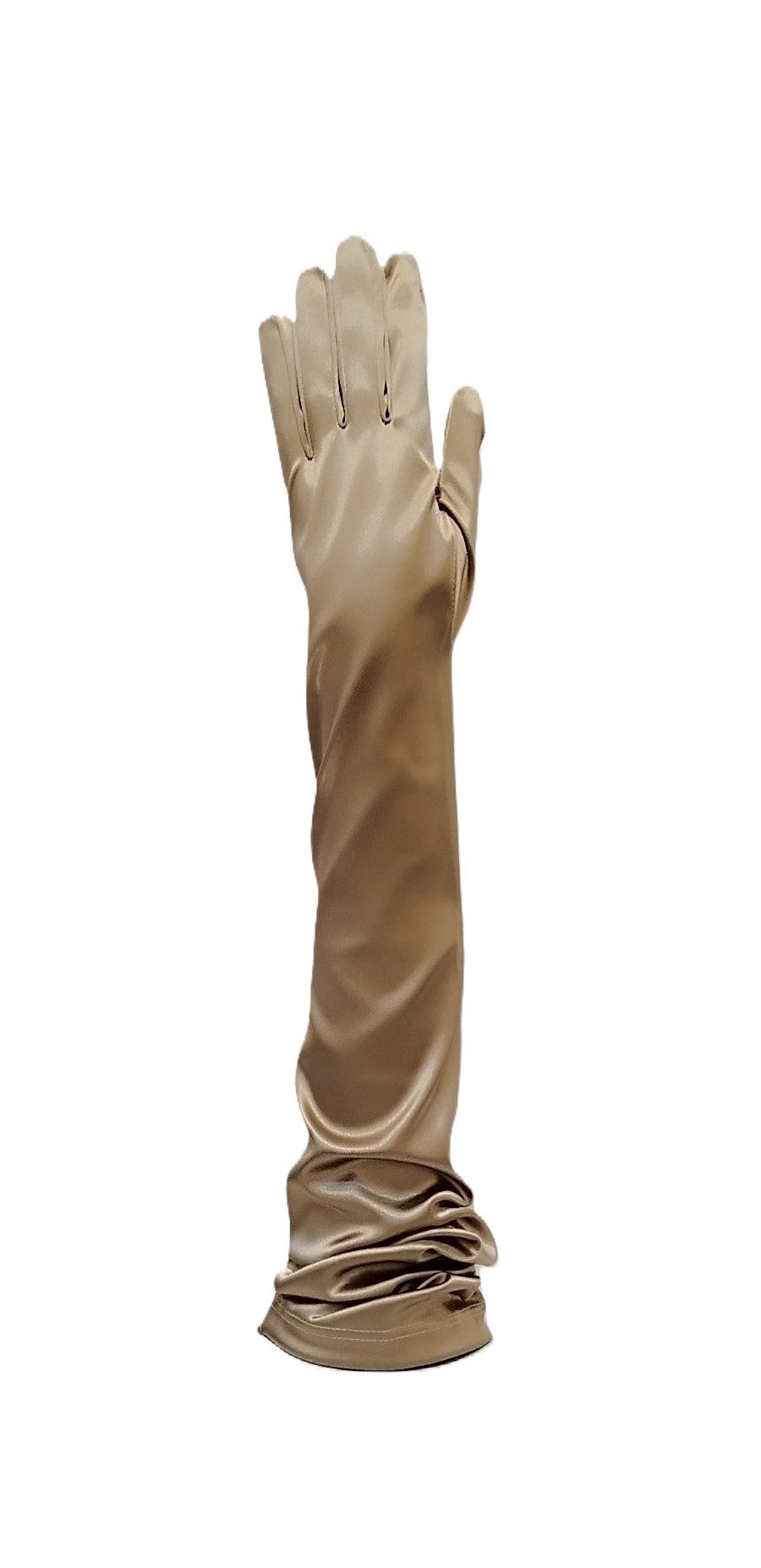 16BT SATIN OPERA -GRA14- | Sermoneta Gloves London