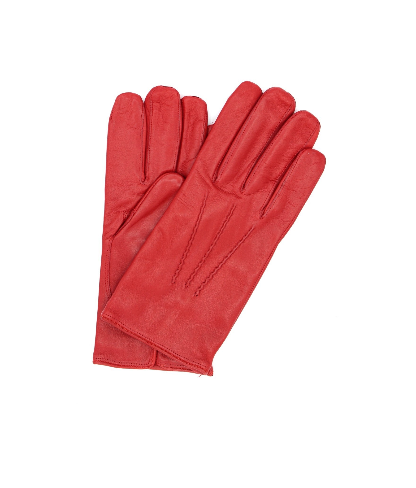 sermoneta gloves レッド 6 1/2 Classic Men Cashmere lined | Sermoneta Gloves London